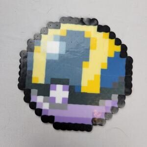 Ultra Ball Perler Bead Pixel Art